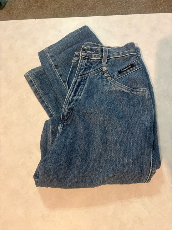 Rockies Denim - Rockies Women's High-Rise Dark Blue Straight Jeans